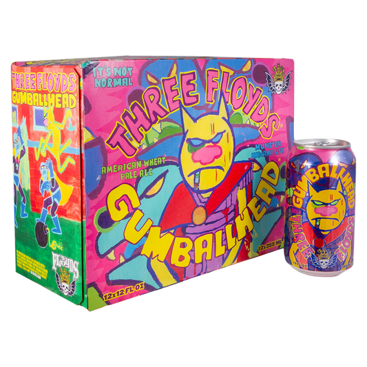 Three Floyds Gumballhead Wheat 12pk 12oz Can 5.6% ABV