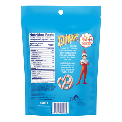 Flipz Sugar Cookie, Elf On The Shelf, 6.5oz
