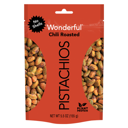 Wonderful Chili Roasted No Shell Pistachio 5.5oz