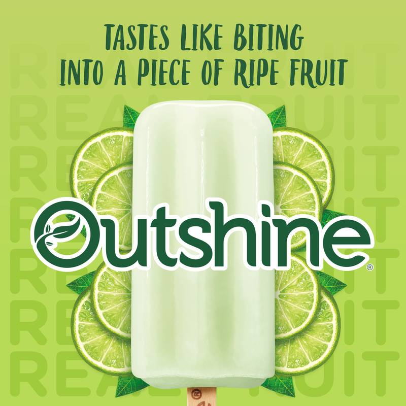 Outshine Lime Frozen Fruit Bars, 6ct