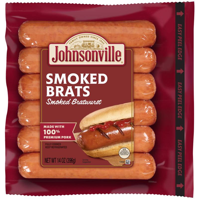 Johnsonville Smoked Bratwurst, 6ct