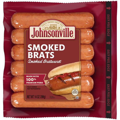 Johnsonville Smoked Bratwurst, 6ct