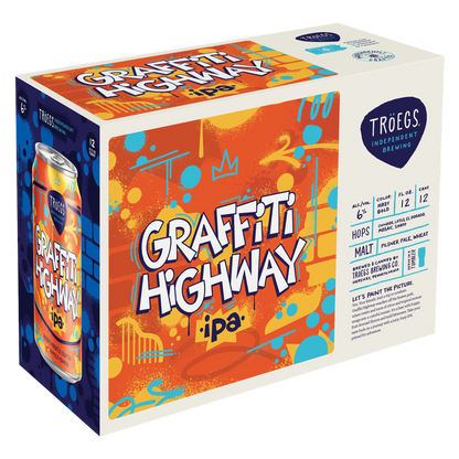 Troegs Graffiti Highway IPA 12pk 12oz Can 6.0% ABV