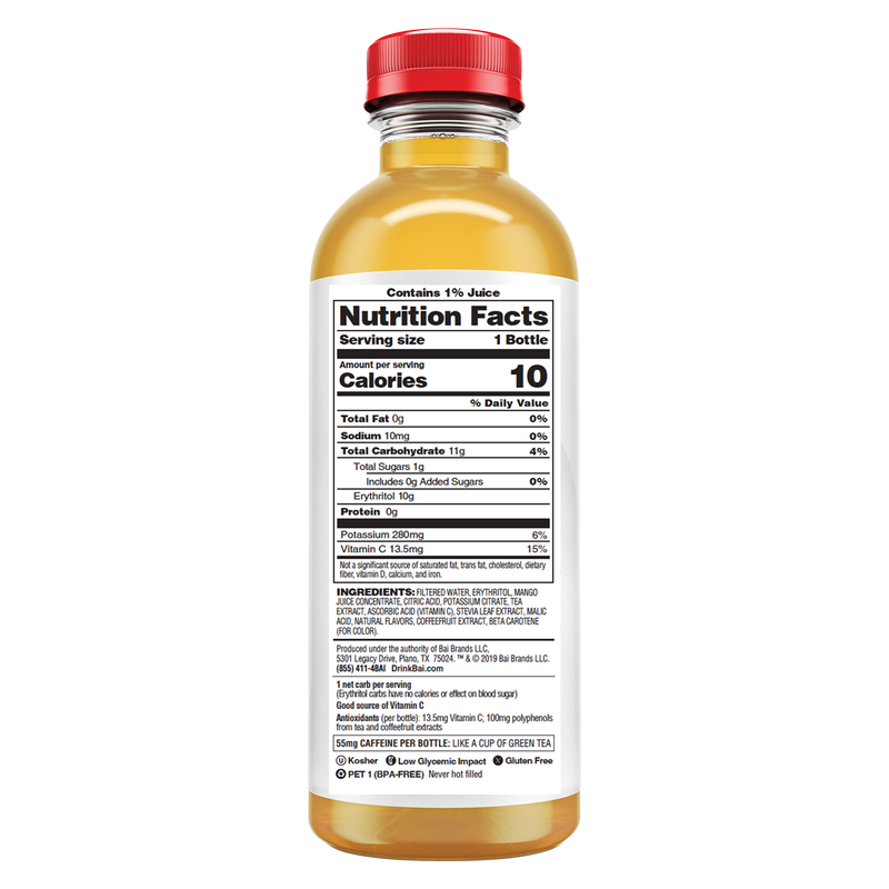 Bai Malawi Mango Antioxidant Infused Water 18oz