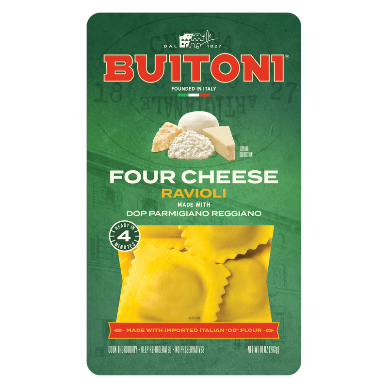 Buitoni Four Cheese Ravioli Refrigerated Pasta - 10oz