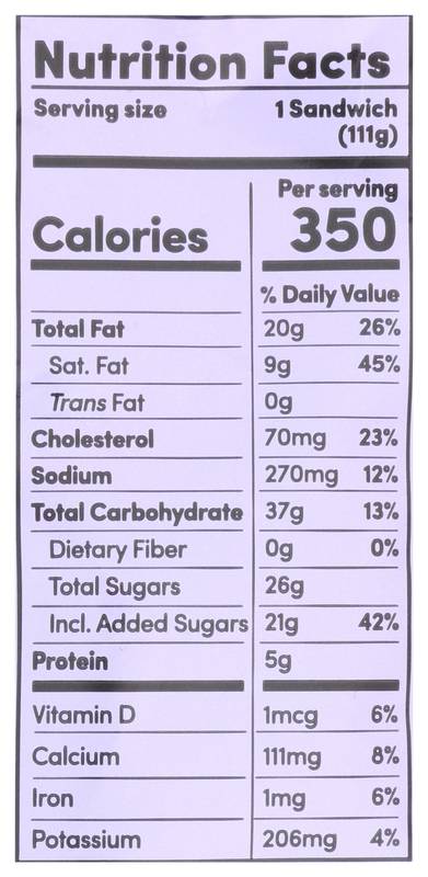 Van Leeuwen Double Chocolate Cheesecake Sandwich 5.8oz