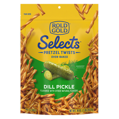 Rold Gold Selects Dill Pickle 16oz