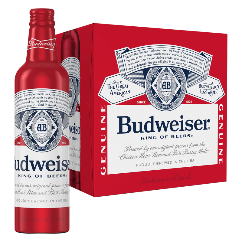 Budweiser 12pk 16oz Bottle 5.0% ABV