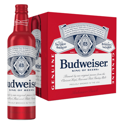 Budweiser 12pk 16oz Bottle 5.0% ABV
