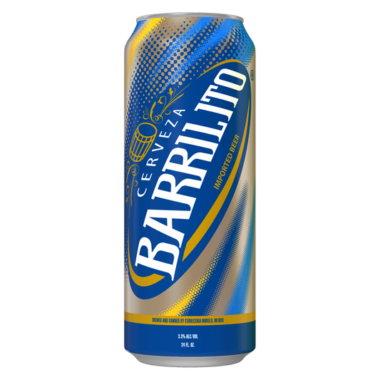 Barrilito Cerveza 24oz Can