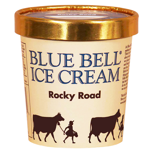 Blue Bell Rocky Road Ice Cream Pint