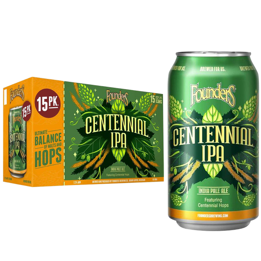 Founders Centennial IPA 15pk 12oz Cans 7.2% ABV