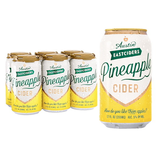 Austin Eastciders Pineapple Cider 6pk 12oz Can 5.0% ABV