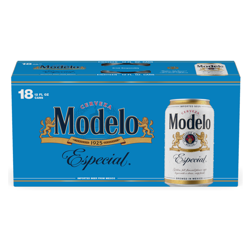 Modelo Especial 18pk 12oz Can 4.4% ABV
