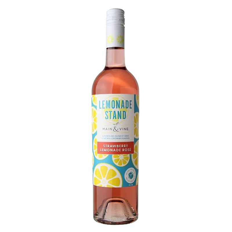 Lemonade Stand at Main and Vine Strawberry Rose Lemonade 750ml