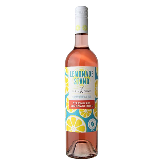Lemonade Stand at Main and Vine Strawberry Rose Lemonade 750ml