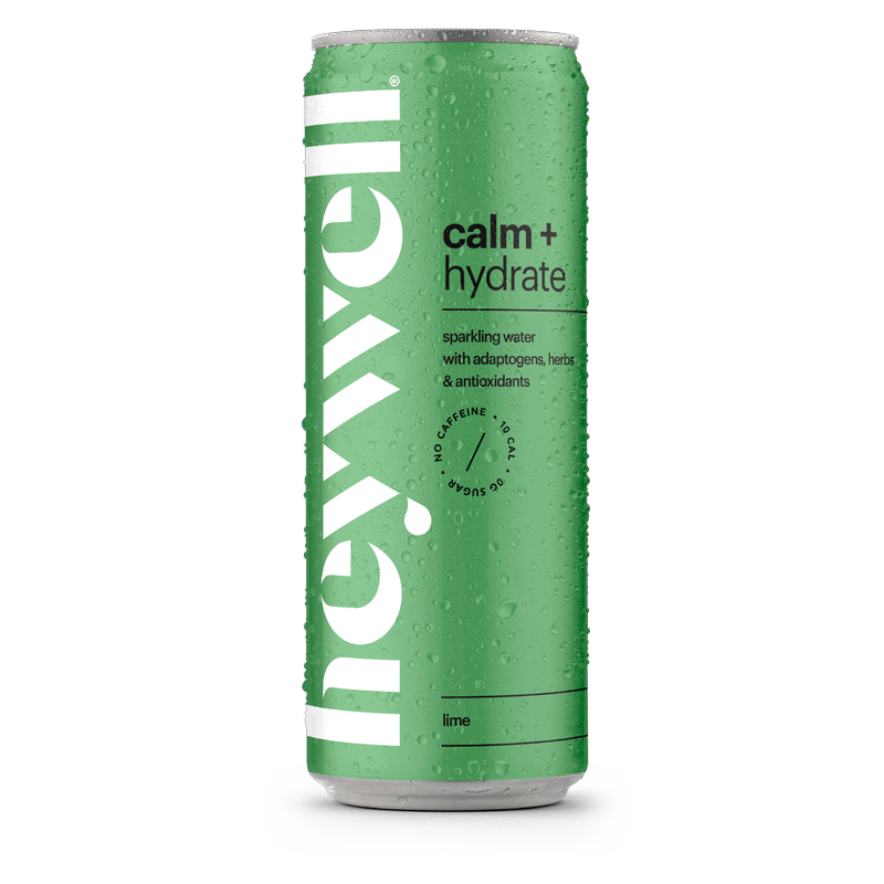 Heywell Calm + Hydrate Sparkling Lime 12oz Can