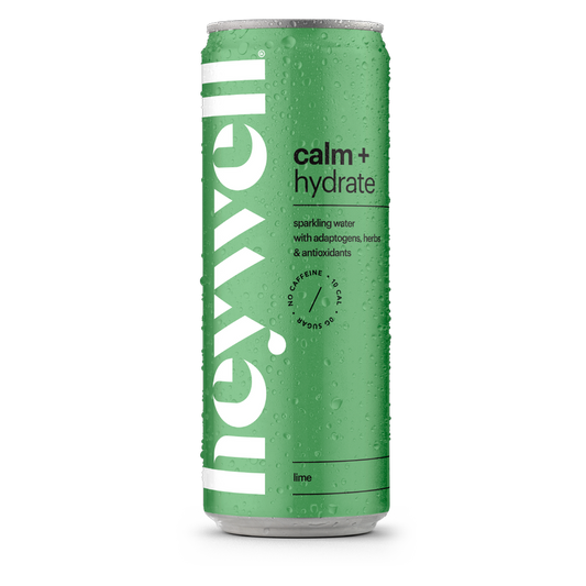 Heywell Calm + Hydrate Sparkling Lime 12oz Can