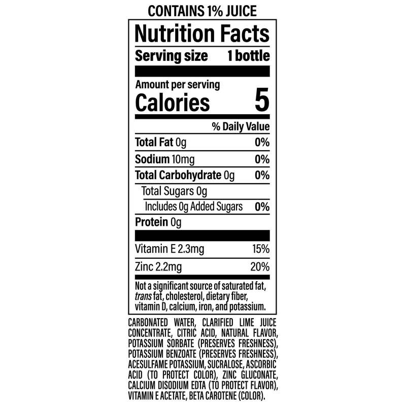 Bubly Burst Mango Lime 16.9oz Btl