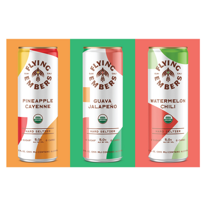 Flying Embers Sweet & Heat Hard Seltzer 6pk 12oz Can 5.0% ABV