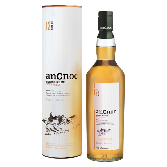 Ancnoc 12 Yr Scotch 750ml