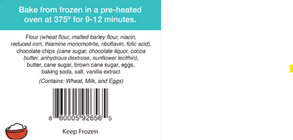 Hello Robin Chocolate Chip Cookie Dough, 20.5 oz