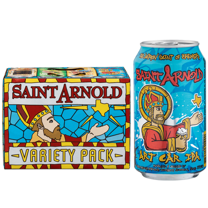 Saint Arnold Variety Pack 12pk 12oz Can 4.3-7.1% ABV