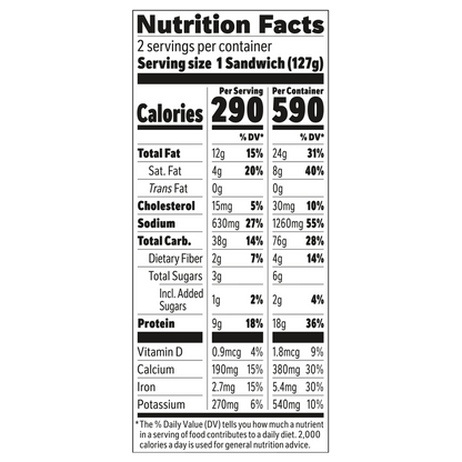 Hot Pockets Meatball & Mozzarella 2ct 9oz