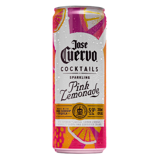 Jose Cuervo Sparkling Cocktail Pink Lemonade 12oz can