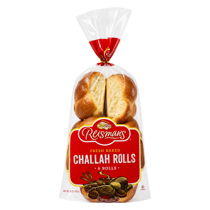 Reismans Challah Bread Rolls - 6ct