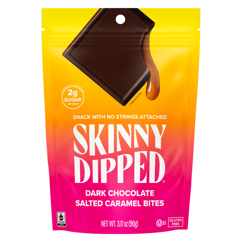 SkinnyDipped Salted Caramel Bites, 3.17oz