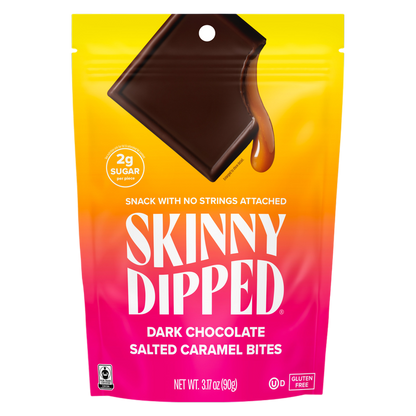 SkinnyDipped Salted Caramel Bites, 3.17oz