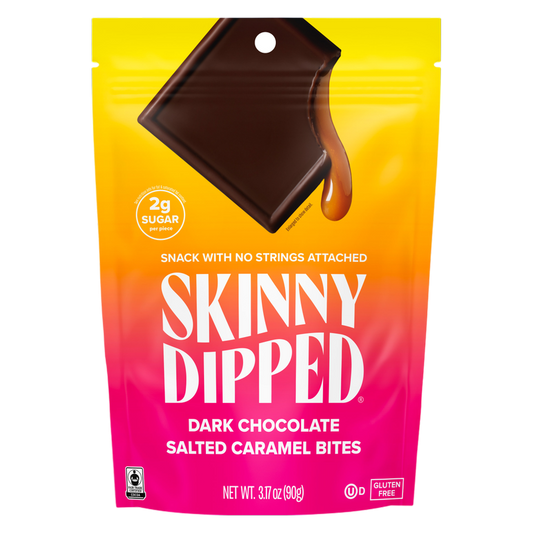 SkinnyDipped Salted Caramel Bites, 3.17oz