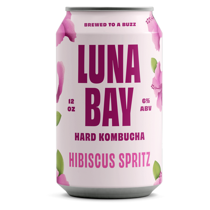 Luna Bay Hard Komucha Variety Pack 6pk 12oz Can 6% ABV