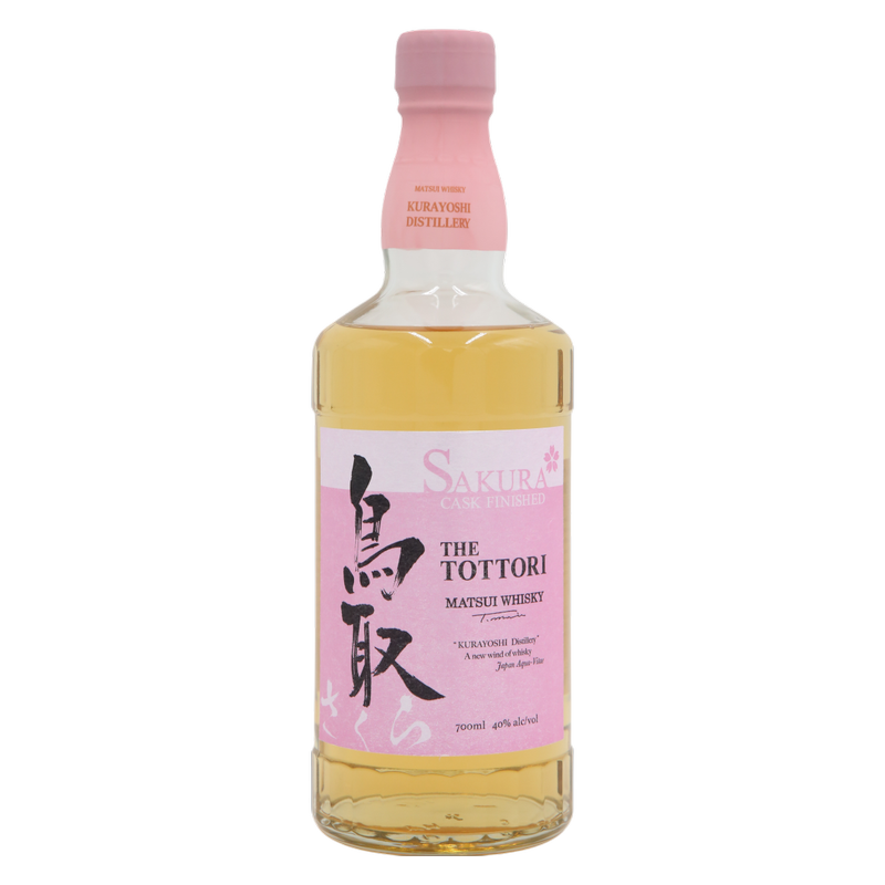 Tottori Matsui Whiskey Sakura Cask 700ml Bottle