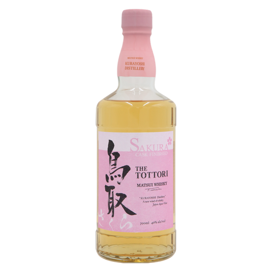 Tottori Matsui Whiskey Sakura Cask 700ml Bottle