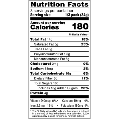 Kind Dark Chocolate Almond & Sea Salt Bark 3.6oz