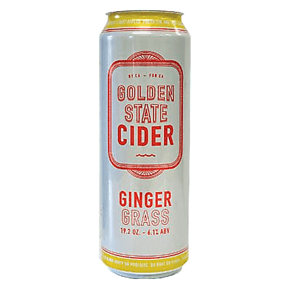 Golden State Cider Gingergrass Single 19.2oz Can