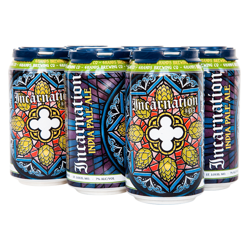 4 Hands Incarnation IPA 6pk 12oz Can 7.0% ABV