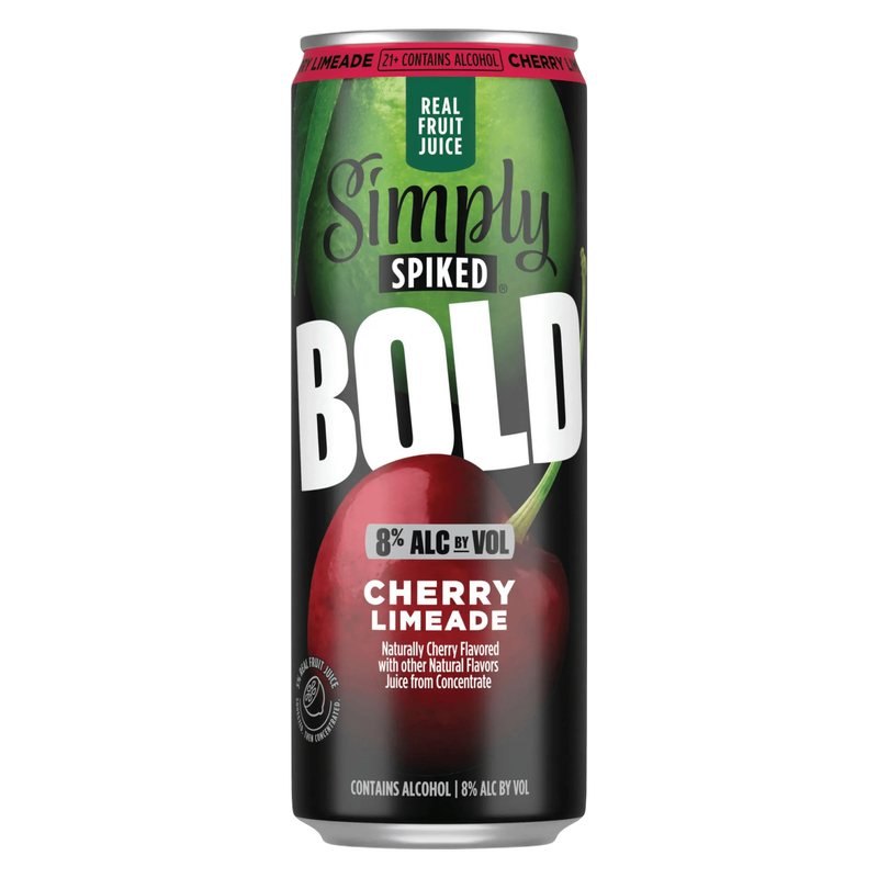 Simply Spiked Bold Spiked Cherry Limeade 24oz Can