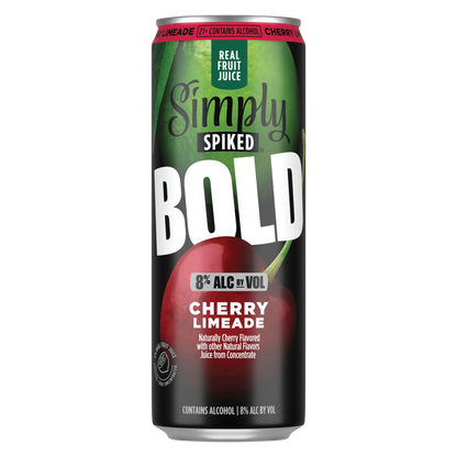 Simply Spiked Bold Spiked Cherry Limeade 24oz Can
