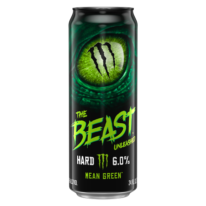 Beast Unleashed Mean Green 24oz Can