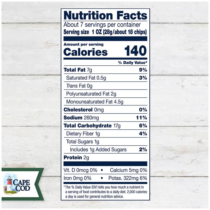 Cape Cod Sweet & Spicy Jalapeno Kettle Cooked Potato Chips 7.5oz