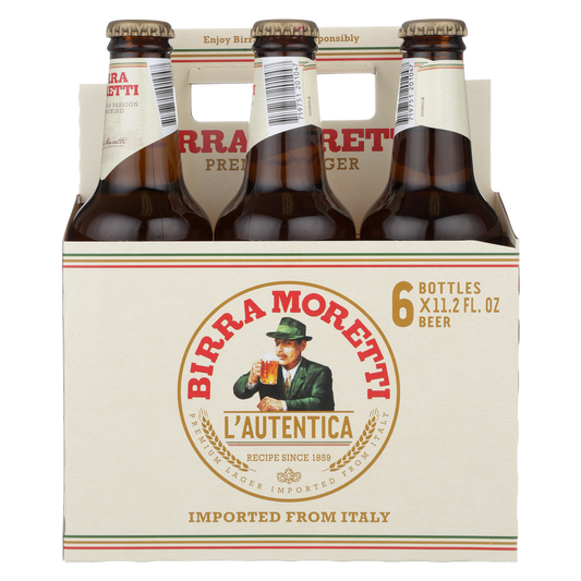 Birra Moretti 6pk 12oz Btl
