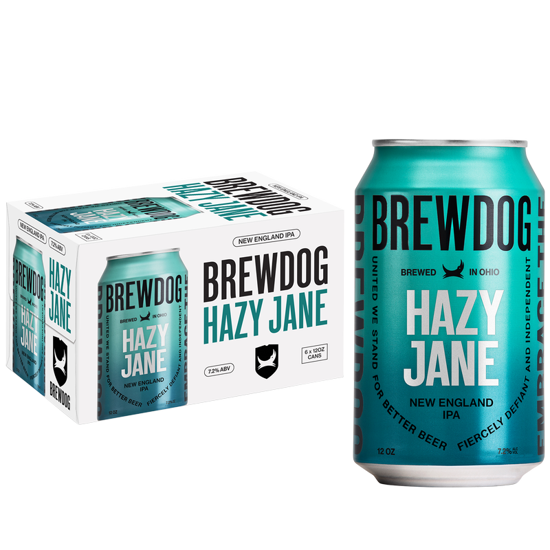 BrewDog Hazy Jane New England IPA 6pk 12oz Can 7.2% ABV