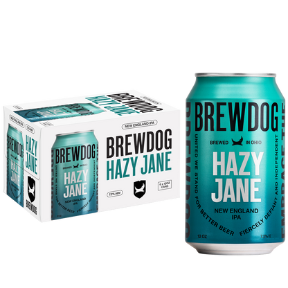 BrewDog Hazy Jane New England IPA 6pk 12oz Can 7.2% ABV