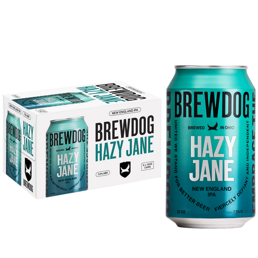 BrewDog Hazy Jane New England IPA 6pk 12oz Can 7.2% ABV