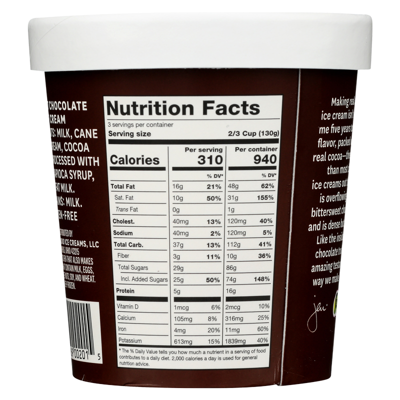 Jeni's Darkest Chocolate Ice Cream Pint