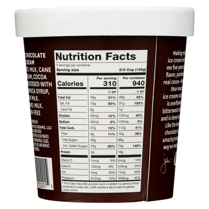 Jeni's Darkest Chocolate Ice Cream Pint