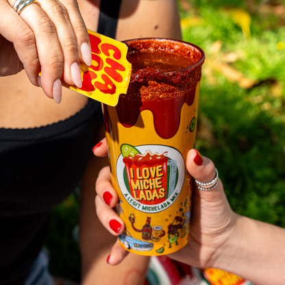 I Love Micheladas' Legit Michelada Cup with Miche Mixer 3.4 oz